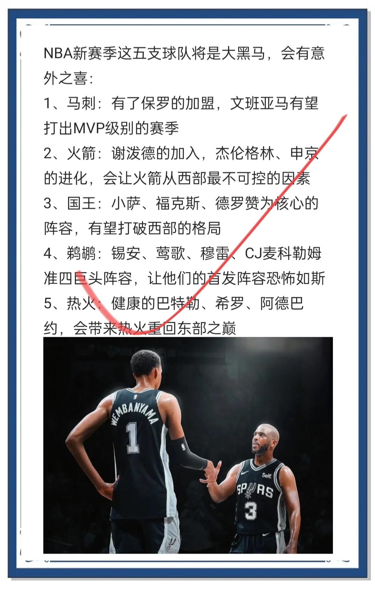 球队风采展现！NBA比赛中黑马崛起